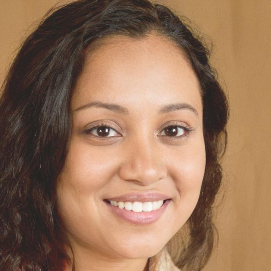 Teilnehmerin beim praktischen Verhandlungstraining